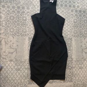Black Elizabeth and James asymmetrical dress